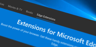 Microsoft Edge extensions